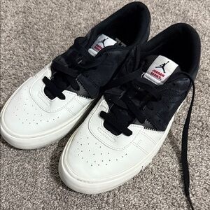 Jordan Series Black and White Sneakers